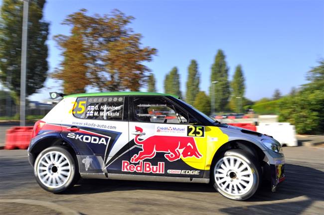 Škodovky na Rallye France 2011