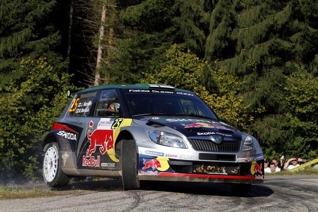 Škodovky na Rallye France 2011