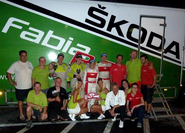 Jaromír Tarabus s Fábií R2 na Rallye San Remo 2011