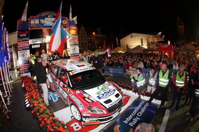 Tluska se kaloudem pi Geko Ypres Rally trpily stevn pote