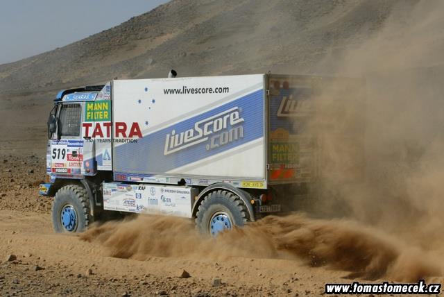 DAF oznmil svj konec na Dakaru, de Rooy vyr s motory Iveco !!