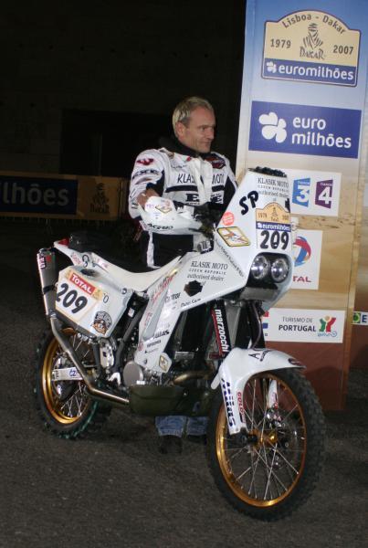 Martin Mack  se hls ped startem Dakaru 2008. Pojede taky jen ve dvou !