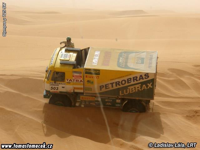 Martin Mack  se hls ped startem Dakaru 2008. Pojede taky jen ve dvou !