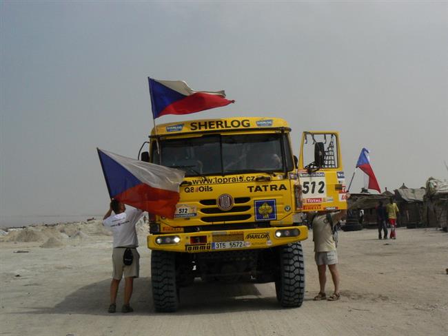 Stedoevropsk Dakar v Maarsku odstartoval pejmkami