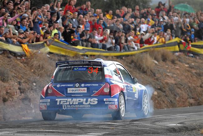 Josef Bre tvrt a s body v JRC z vkendov Rallye Catalunya