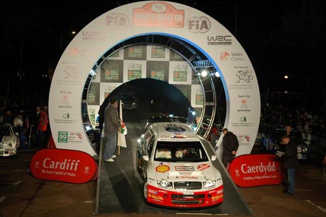 Britsk rallye 2007 a louen Jana Kopeckho s WRC, foto tmu