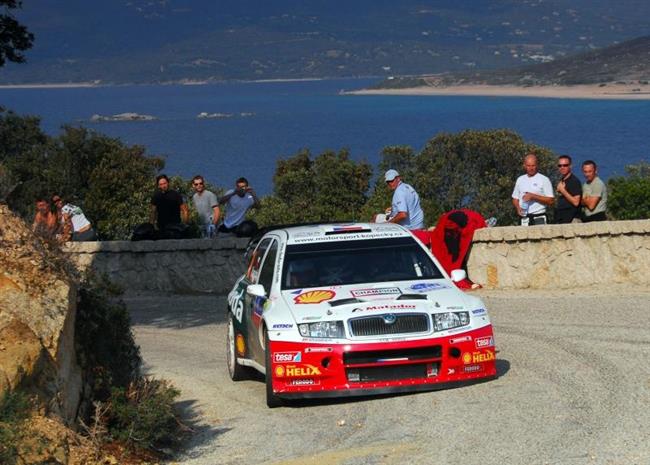 Jan Kopeck sedm v cli Rallye Korsika 2007, foto tmu