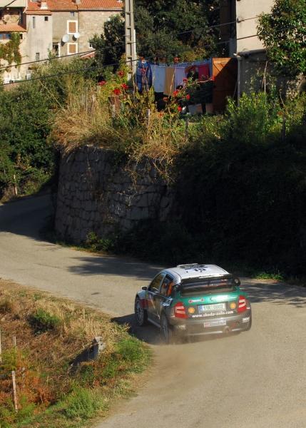 Jan Kopeck sedm v cli Rallye Korsika 2007, foto tmu