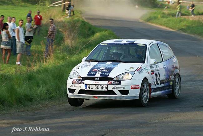 Bl se start polskho Rajdu Karkonoski 2008. Tden po Barumce.