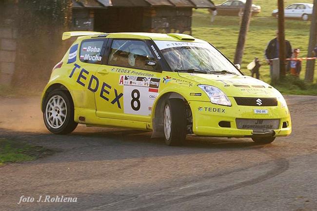 Bl se start polskho Rajdu Karkonoski 2008. Tden po Barumce.