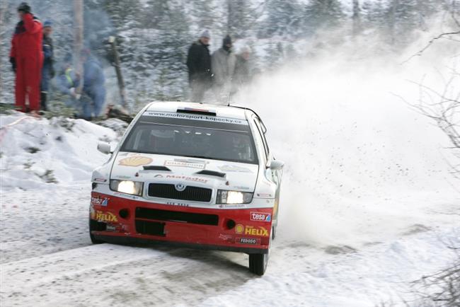 Jan Kopecký a Švédská rallye 2007
