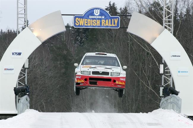 Jan Kopecký a Švédská rallye 2007