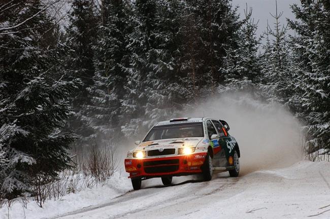 Jan Kopecký a Švédská rallye 2007