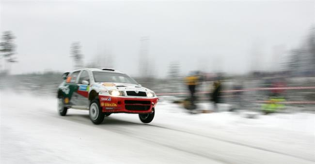 Jan Kopecký a Švédská rallye 2007