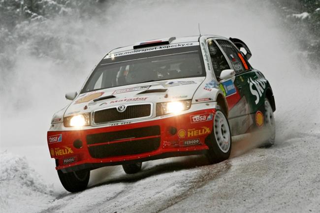 Jan Kopecký a Švédská rallye 2007