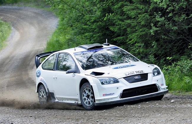 Testy novho Fordu Focus WRC , ervenec 2007