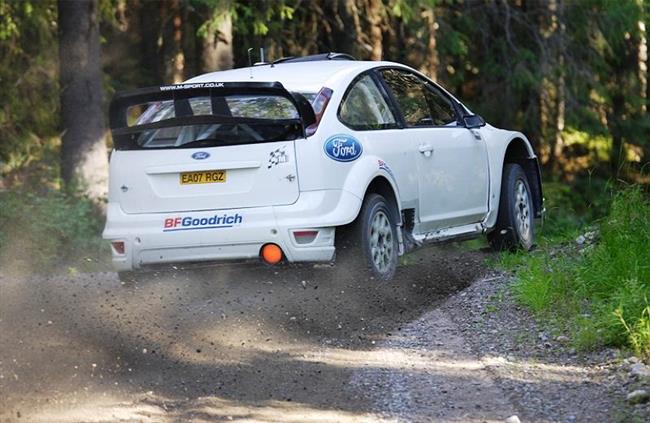 Testy novho Fordu Focus WRC , ervenec 2007