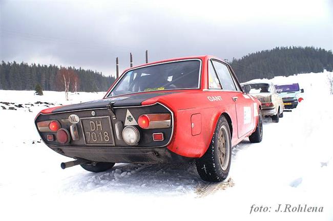 Závěrečné kilometry Winter Trialu na tratích známých z  Rallye Český Krumlov