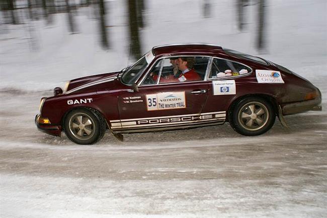 Zvren kilometry Winter Trialu na tratch znmch z  Rallye esk Krumlov