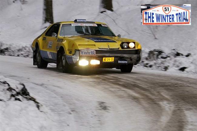 Závěrečné kilometry Winter Trialu na tratích známých z  Rallye Český Krumlov