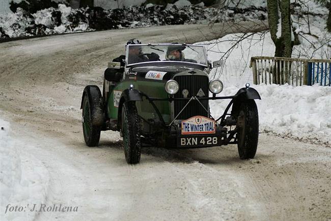 Zvren kilometry Winter Trialu na tratch znmch z  Rallye esk Krumlov