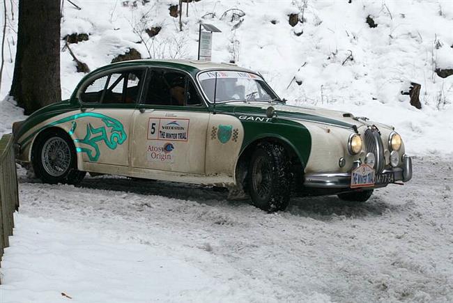 Závěrečné kilometry Winter Trialu na tratích známých z  Rallye Český Krumlov