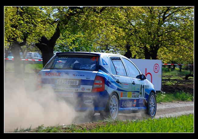 Eurostroj rally Tinov v roce 2007 s rakouskm pohrem