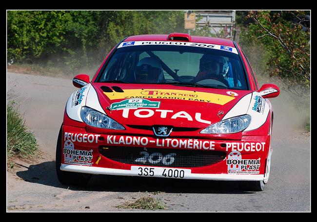 Eurostroj rally Tinov v roce 2007 s rakouskm pohrem