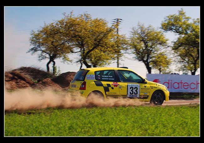 Eurostroj rally Tinov v roce 2007 s rakouskm pohrem