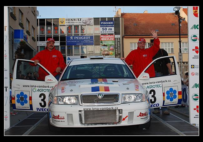 Eurostroj rally Tinov v roce 2007 s rakouskm pohrem