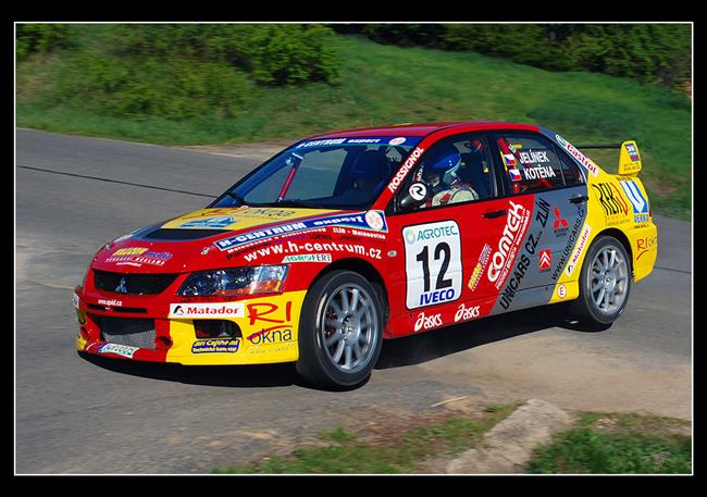 Eurostroj rally Tinov v roce 2007 s rakouskm pohrem