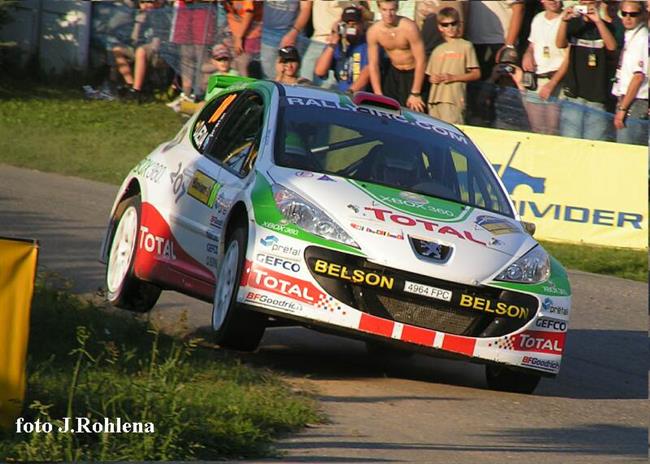 Tom Kostka v Praze s Fiatem Grande Punto Abarth S2000 !!