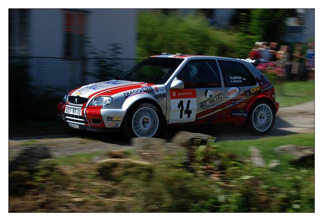 Horácká rallye 2007 objektivem Jaroslava Šašinky