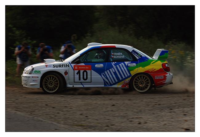 Horácká rallye 2007 objektivem Jaroslava Šašinky