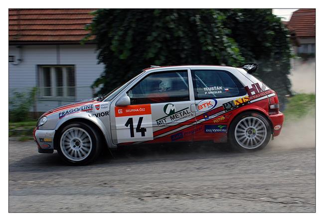 Horácká rallye 2007 objektivem Jaroslava Šašinky