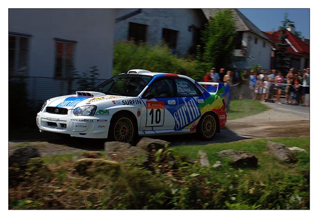 Horácká rallye 2007 objektivem Jaroslava Šašinky