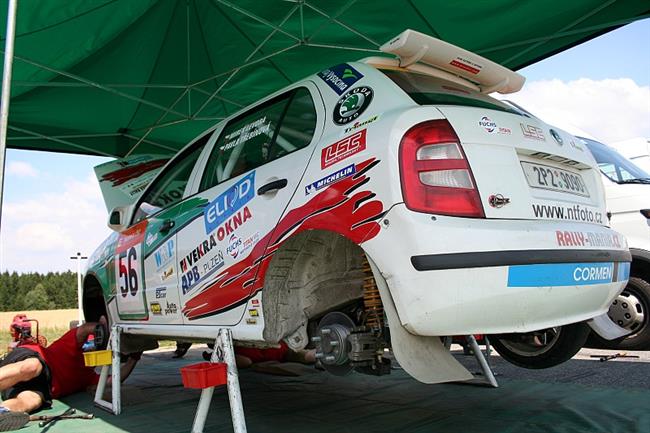 Petr Brynda nronou Horckou rallye nedojel, pesto bodoval v SupeRally