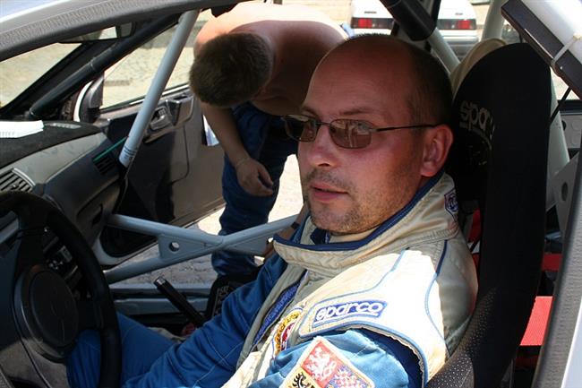 Petr Brynda nronou Horckou rallye nedojel, pesto bodoval v SupeRally