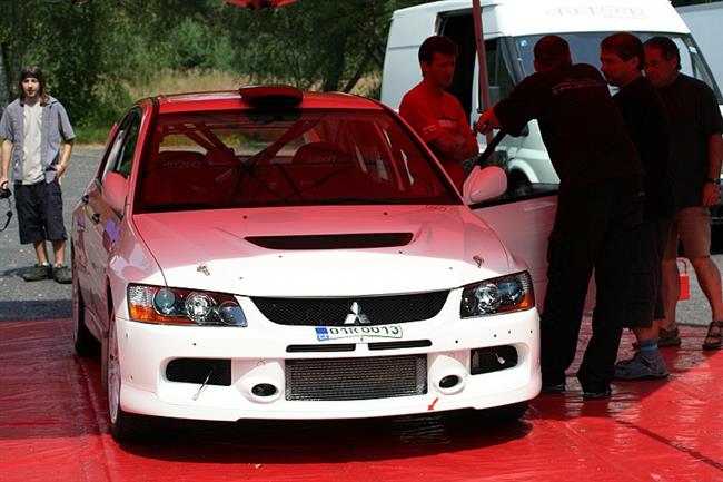 Krestův test v Bělé  před Barumkou 2007, foto T.Němec