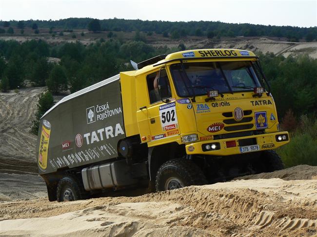Loprais Tatra Team testoval v Tunisu , foto tmu L. Lla