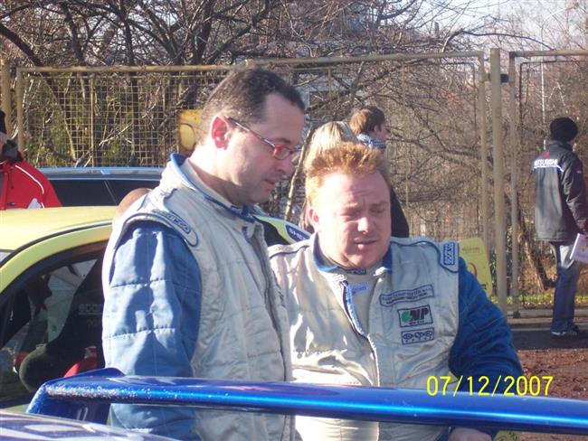 Prask rallyesprint 2007, momentky Radka Zvodnka