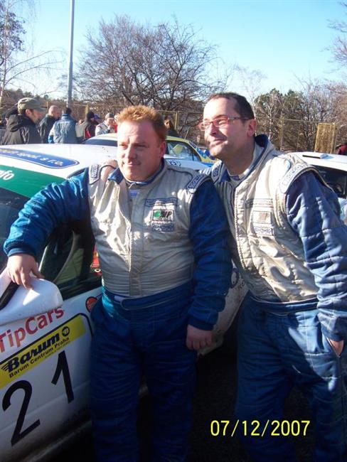 Prask rallyesprint 2007, momentky Radka Zvodnka