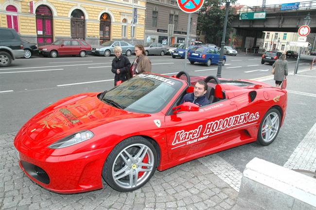 David Vreck u v, co Buggyru i  jeho nov Ferrari F430 Spider spojuje