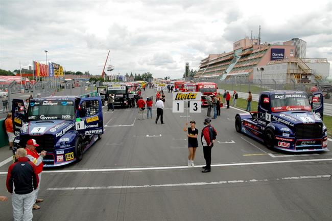 Truckersk Barcelona a Nrburgring na tv obrazovkch