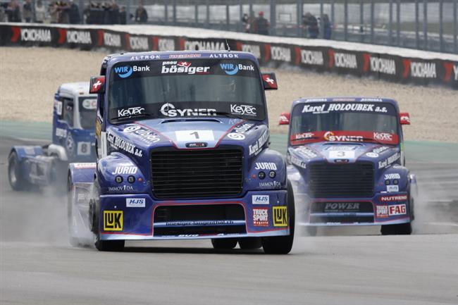 Truckersk Barcelona a Nrburgring na tv obrazovkch