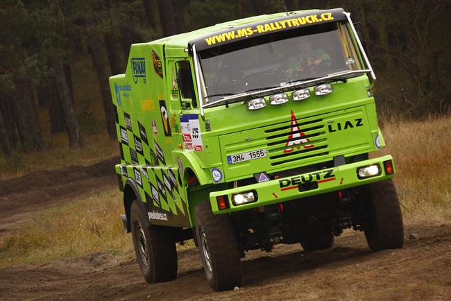 Testy MS RALLY TRUCK v Senici, foto týmu YASCHA design