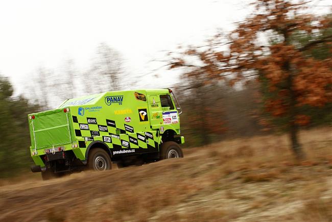 Testy MS RALLY TRUCK v Senici, foto týmu YASCHA design