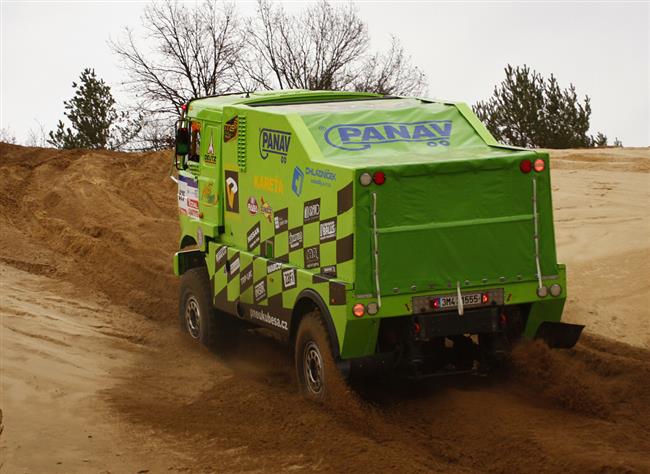 Testy MS RALLY TRUCK v Senici, foto týmu YASCHA design