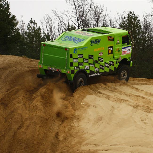 Testy MS RALLY TRUCK v Senici, foto týmu YASCHA design