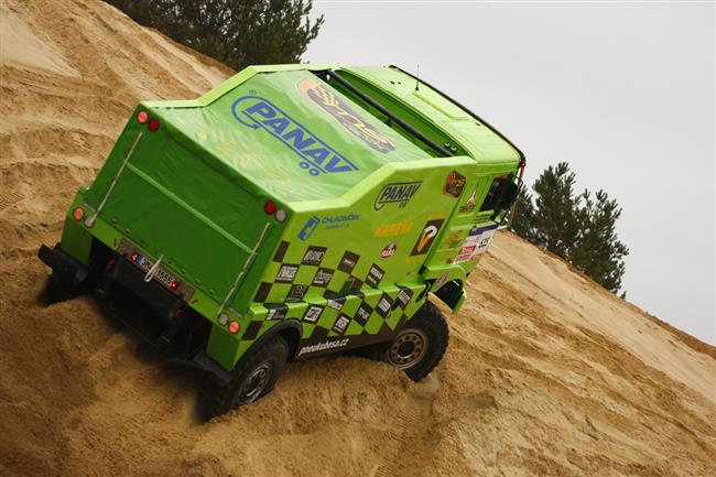 Testy MS RALLY TRUCK v Senici, foto týmu YASCHA design